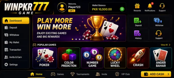 winpkr777 game